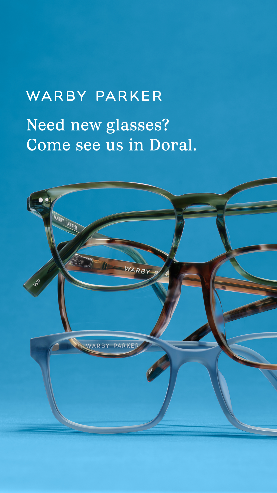Warby Parker Facebook ad