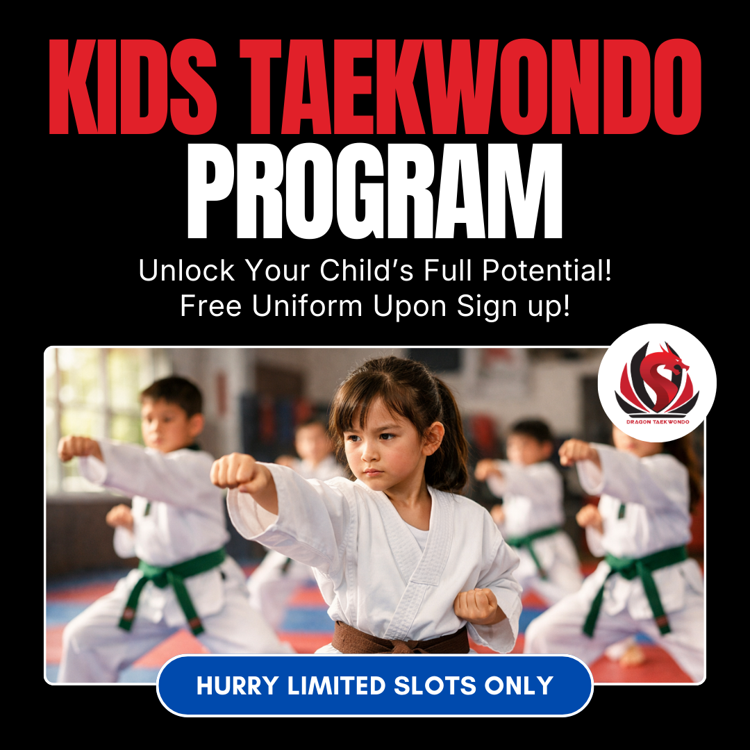 Dragon Taekwondo - Burlington Facebook ad