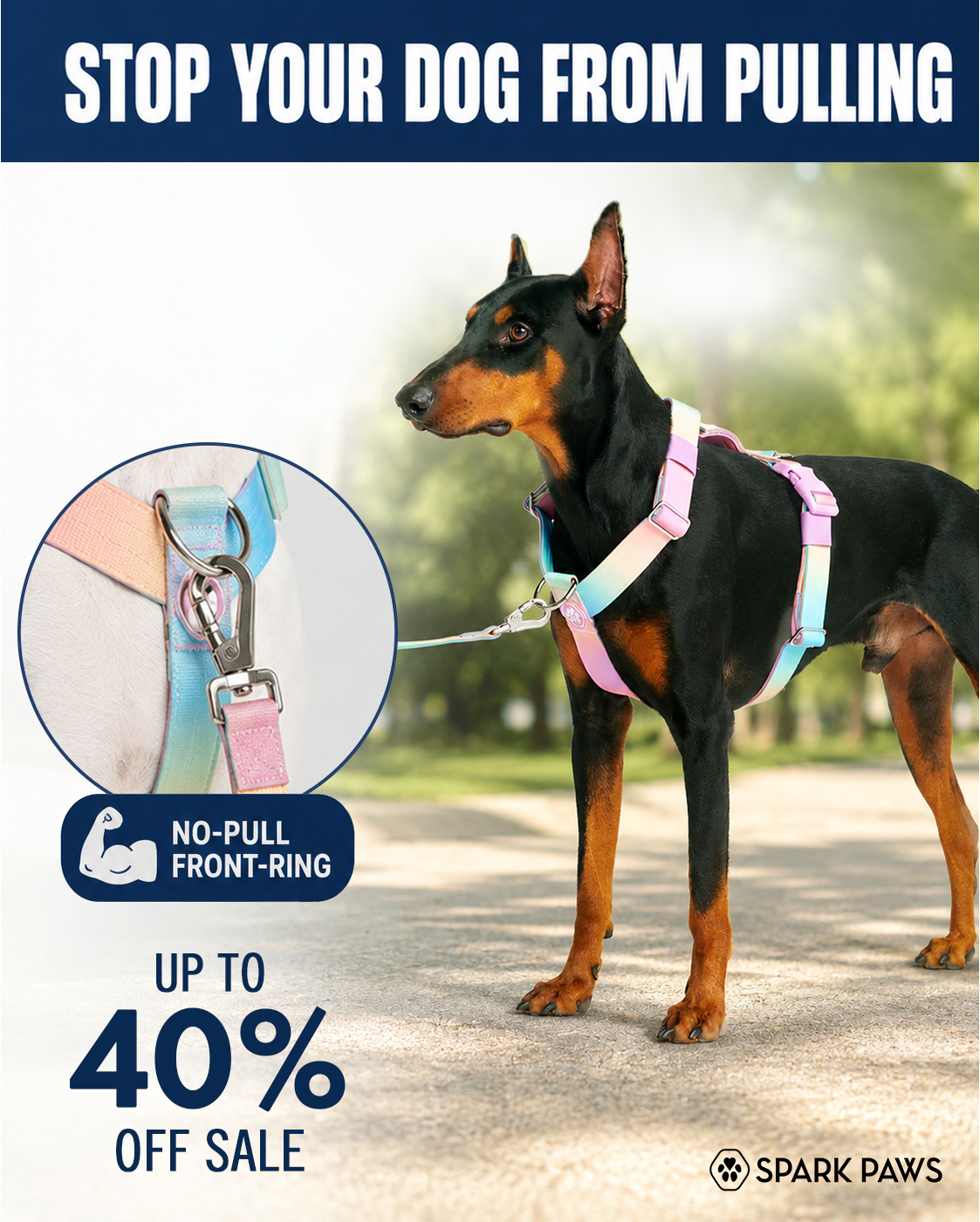 Spark Paws Facebook ad