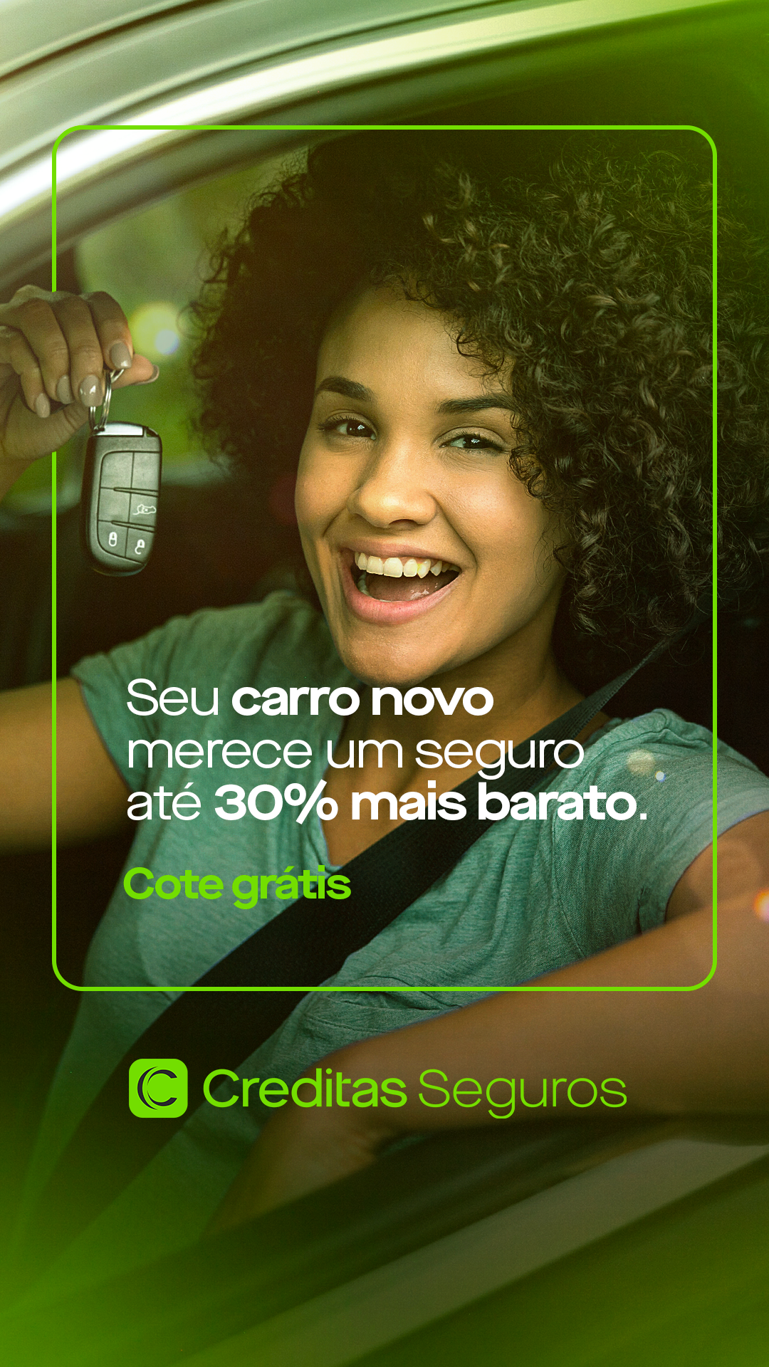 Creditas Seguros Facebook ad