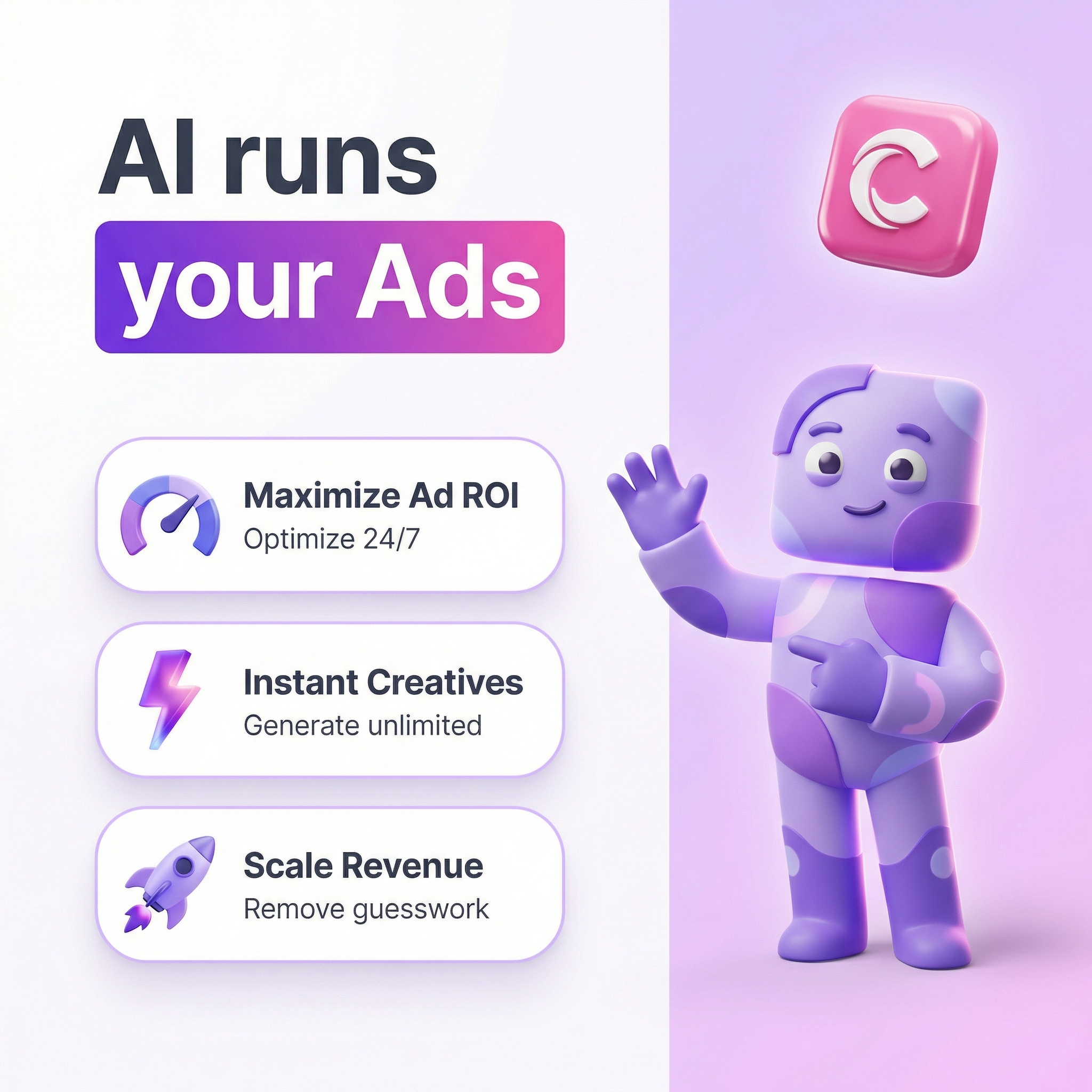 trycrush.ai Facebook ad