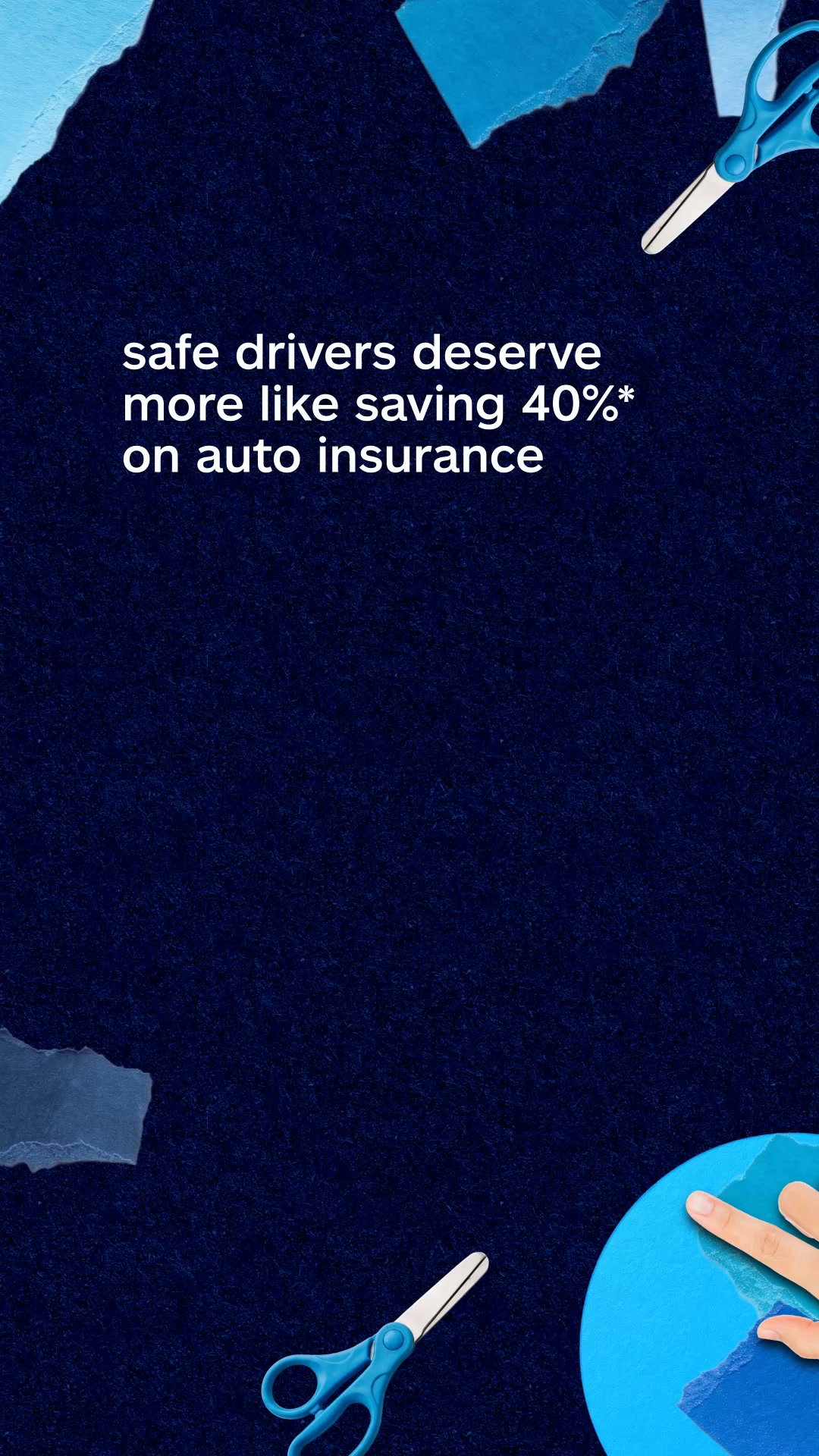 Allstate Facebook ad: Safe Drivers Safe 40%*