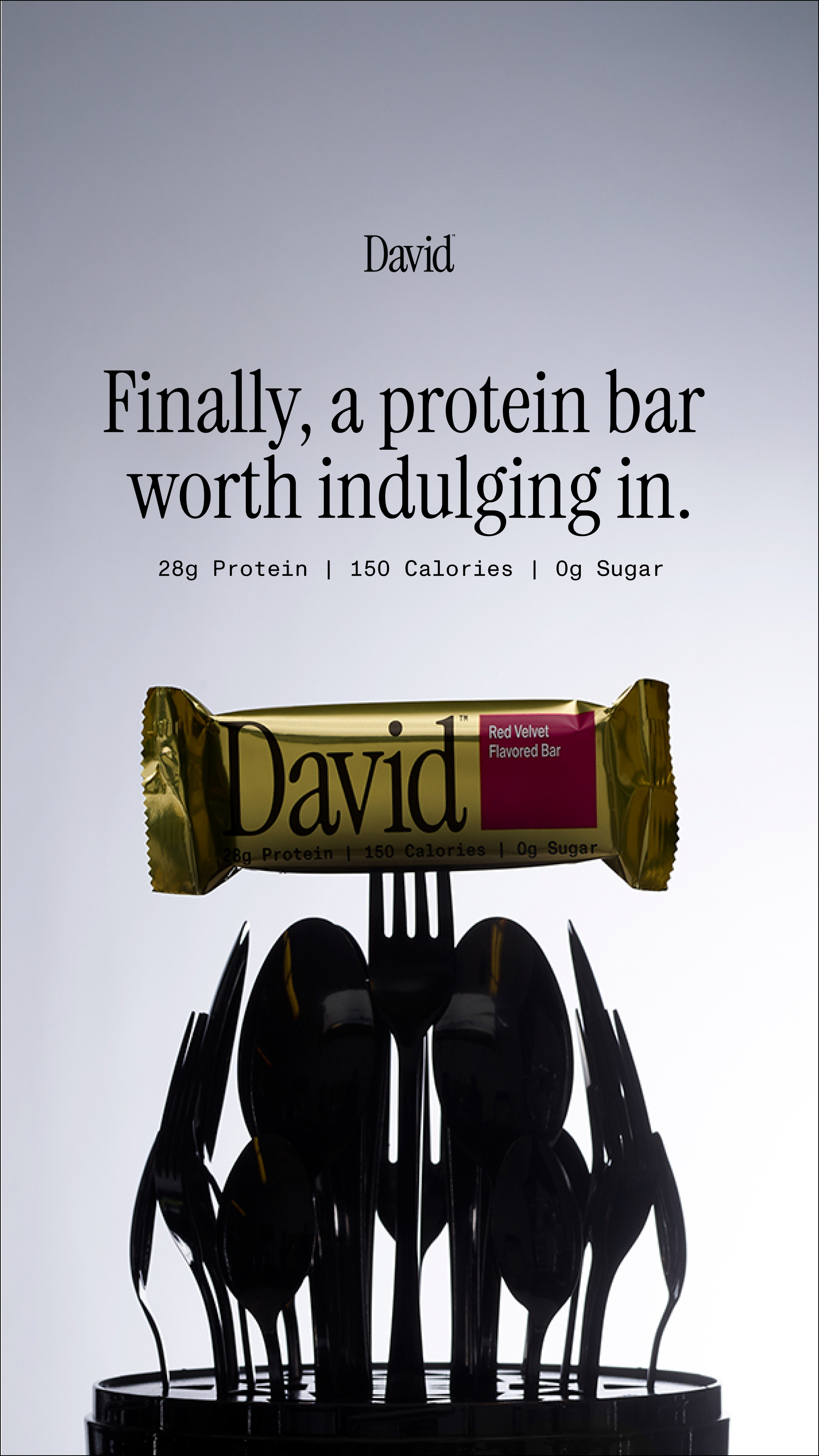 David Protein Facebook ad