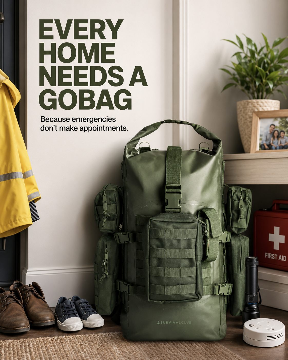 Survival Club Facebook ad