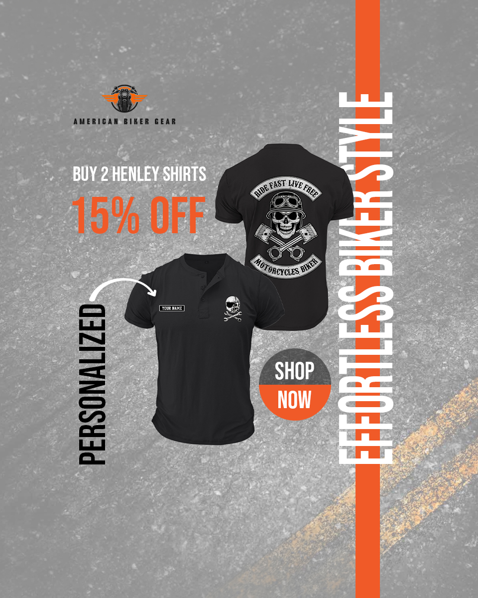 BikerGear - Freedom Wear Facebook ad
