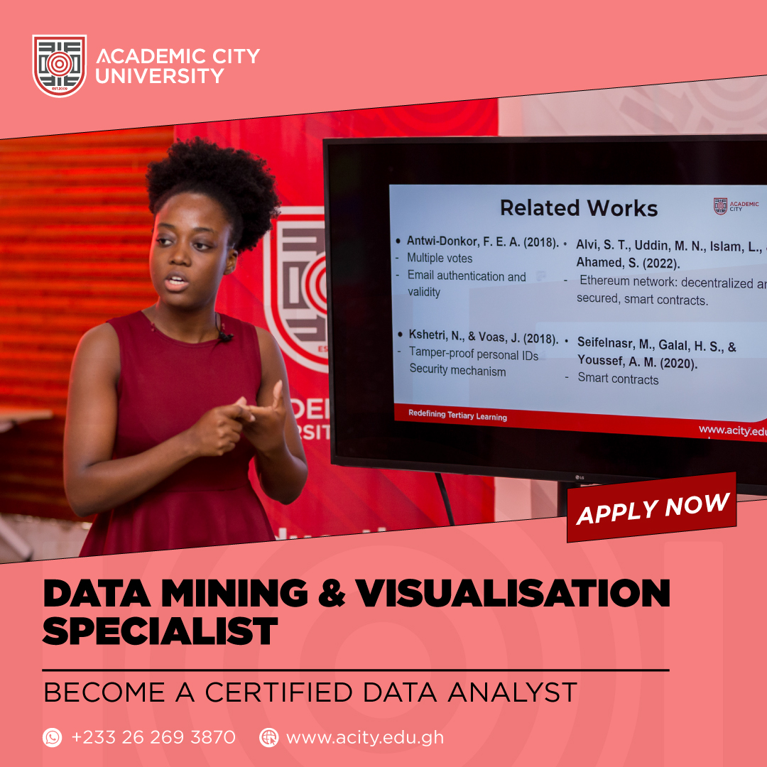 Academic City University Facebook ad