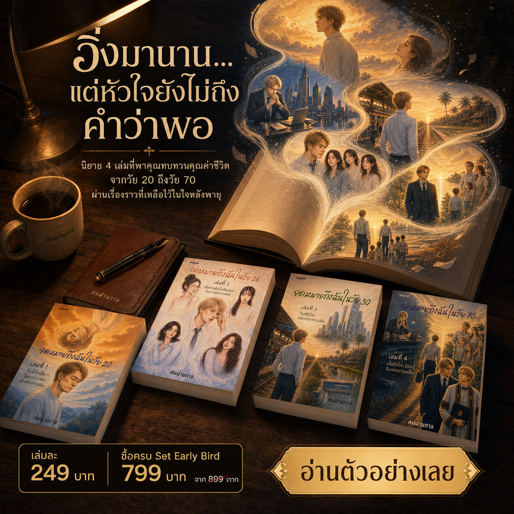 เรื่องเล่าผ่านตัวอักษร by OTW Facebook ad from Jul 5, 2026