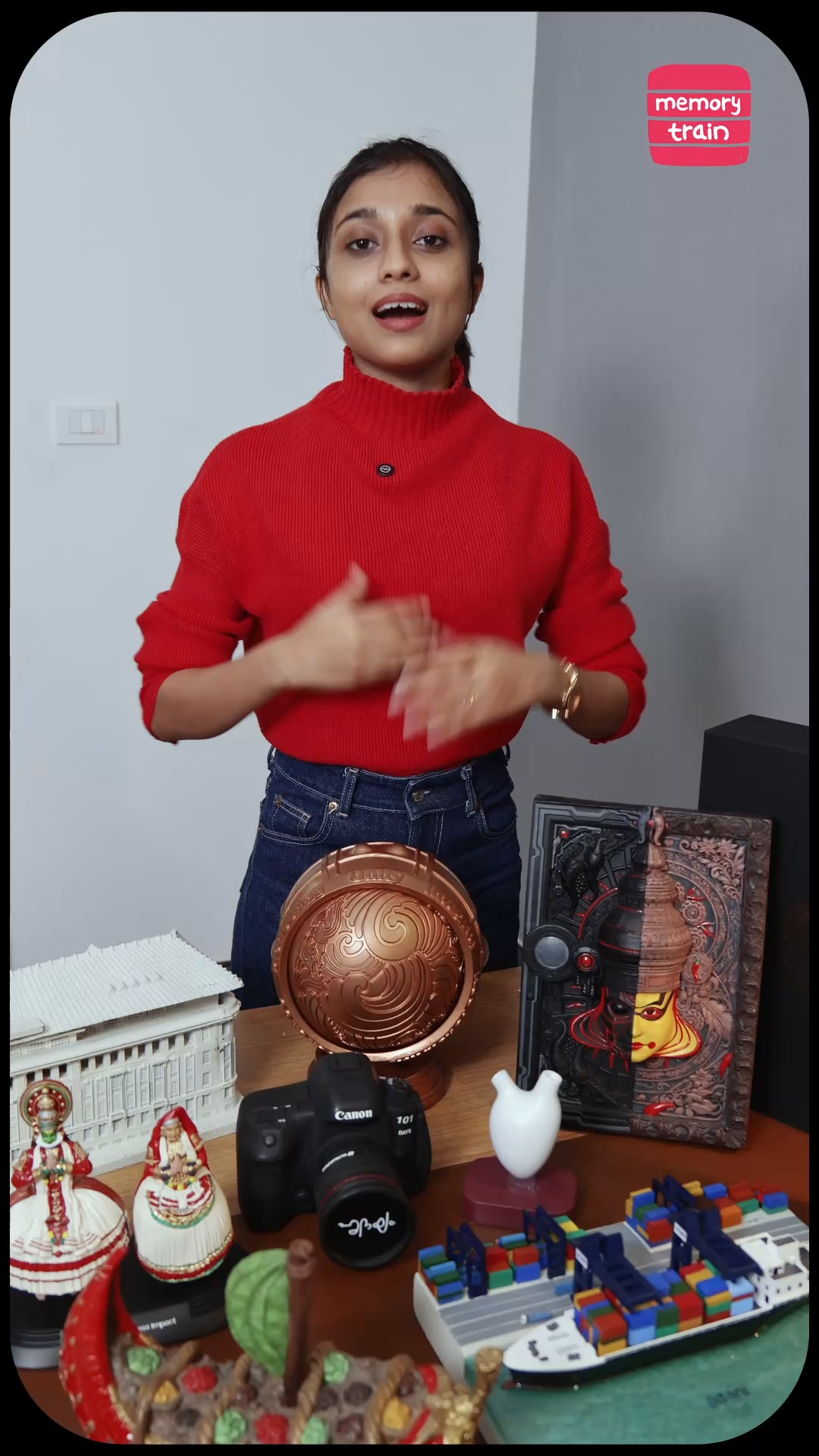 MemoryTrain Facebook ad: Unique Corporate Gifting Solutions