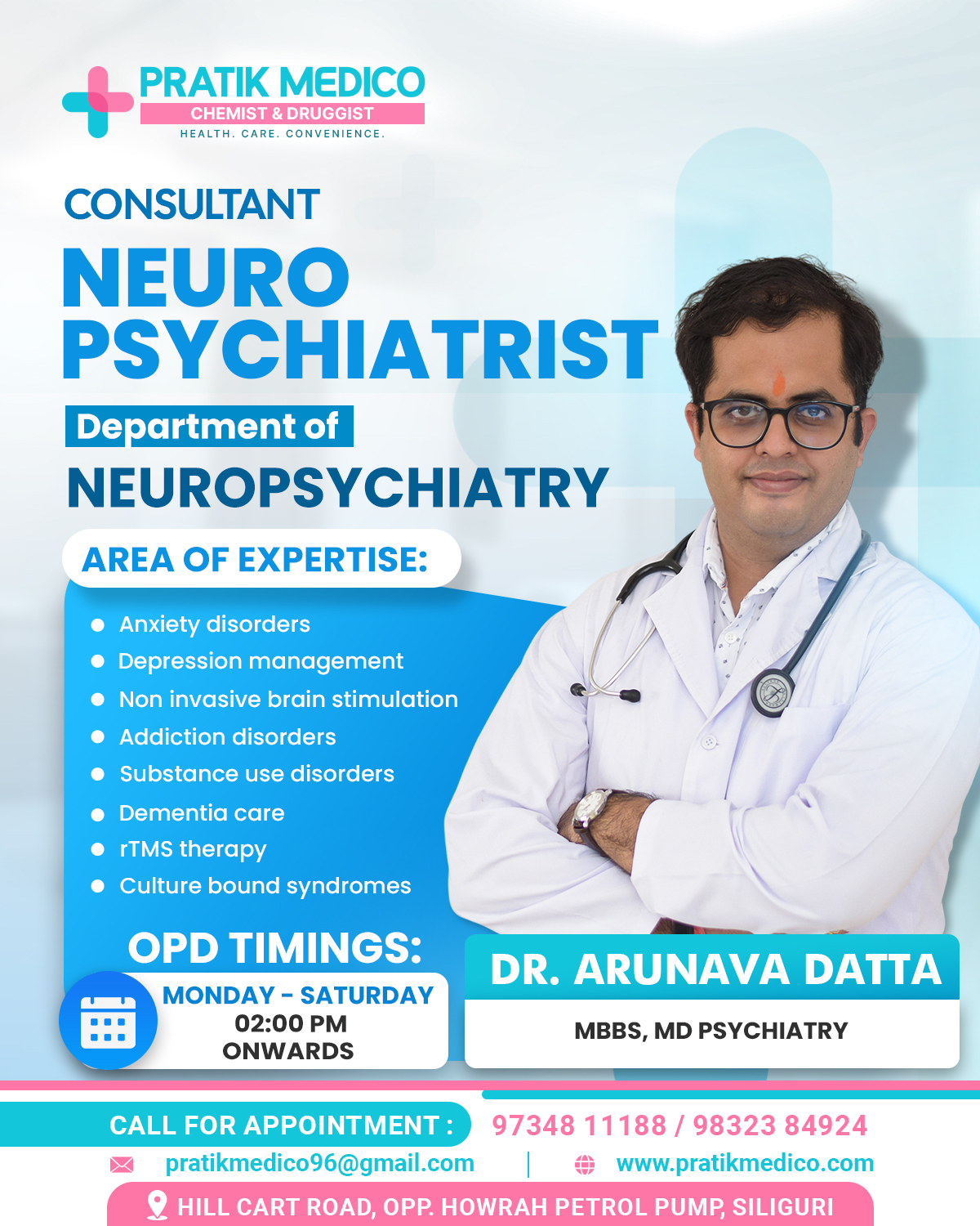 Pratik Medico Facebook ad