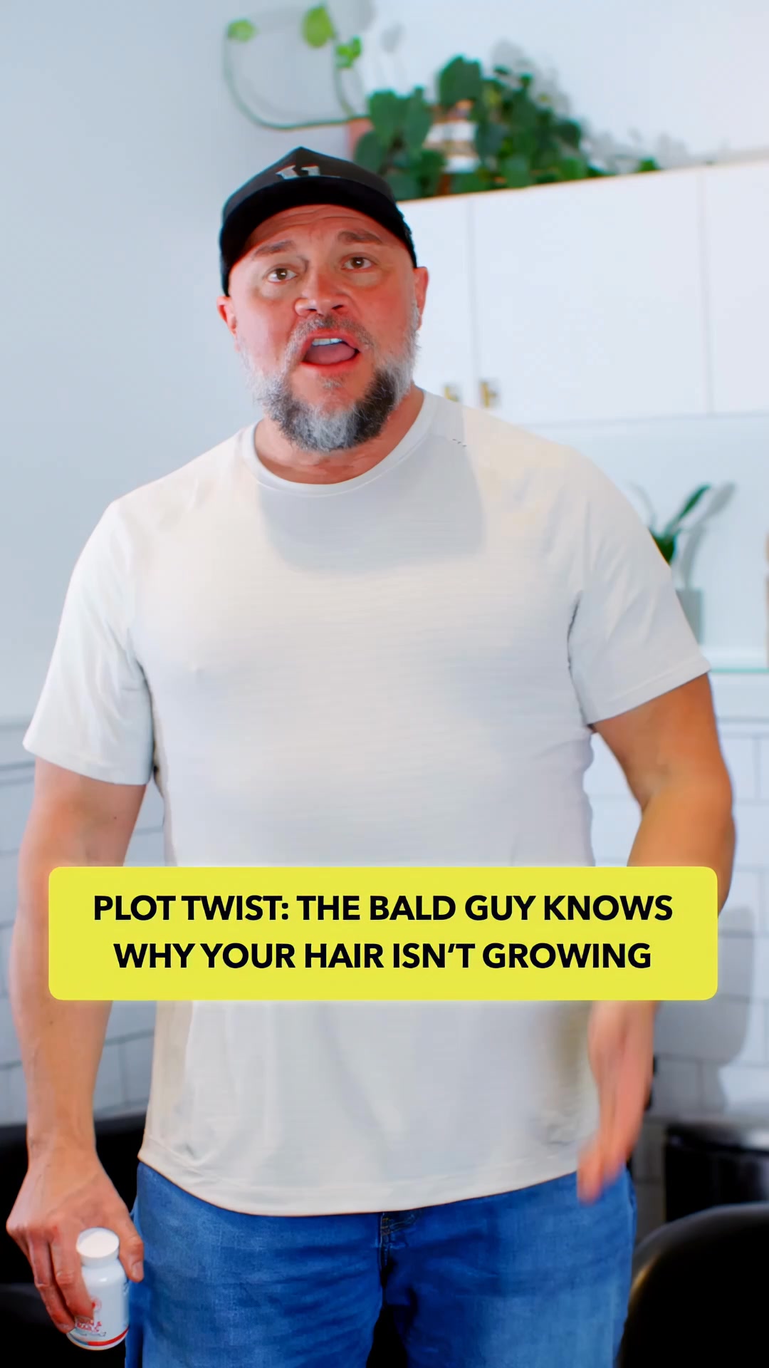 Silver Fern Brand Facebook ad: Yes… I’m bald.