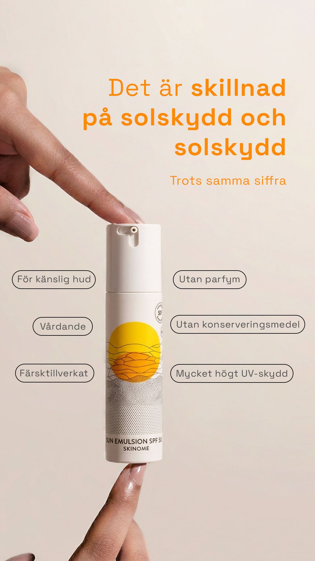 Skinome Facebook ad