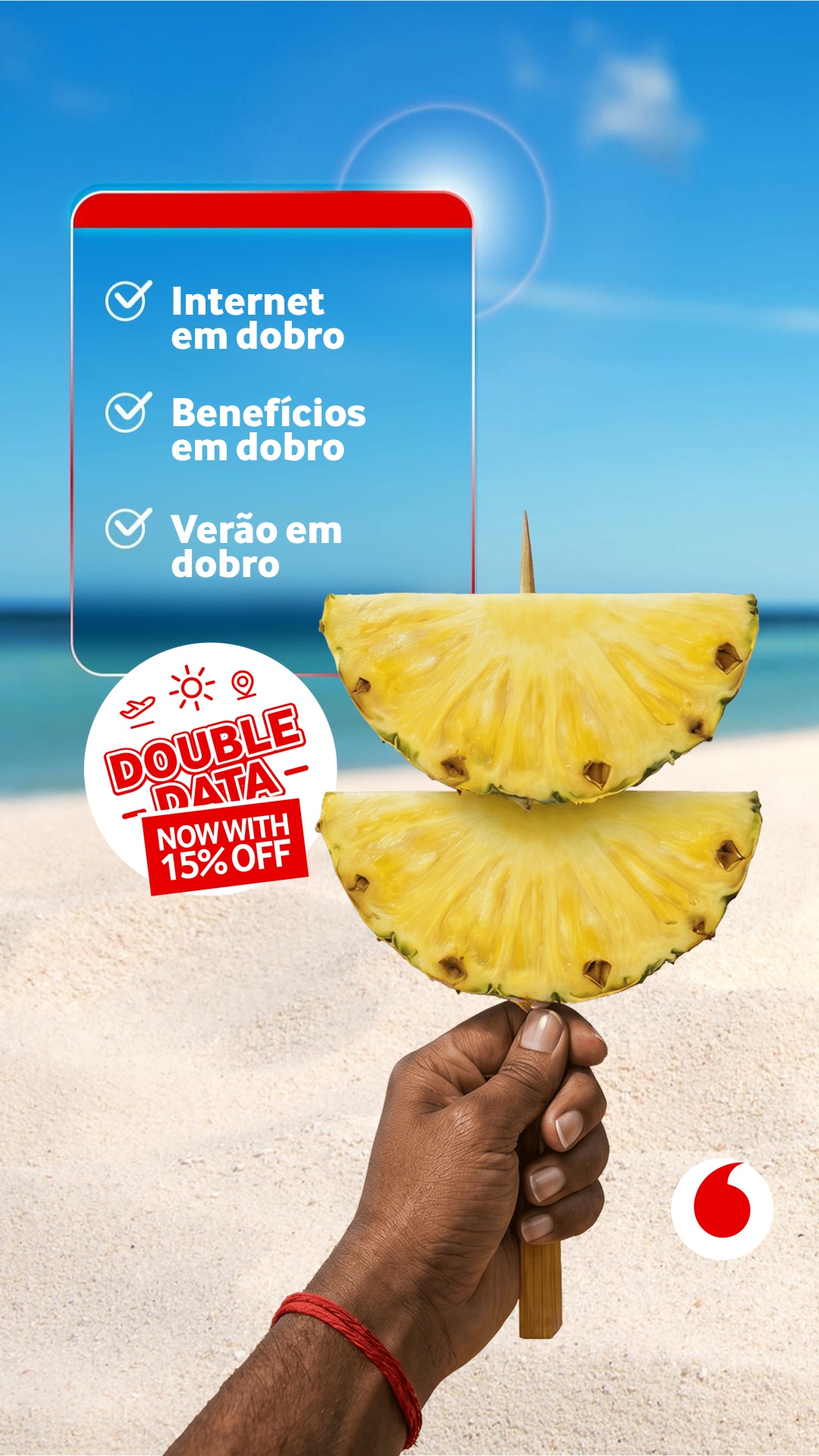 Vodafone Travel eSIM Facebook ad