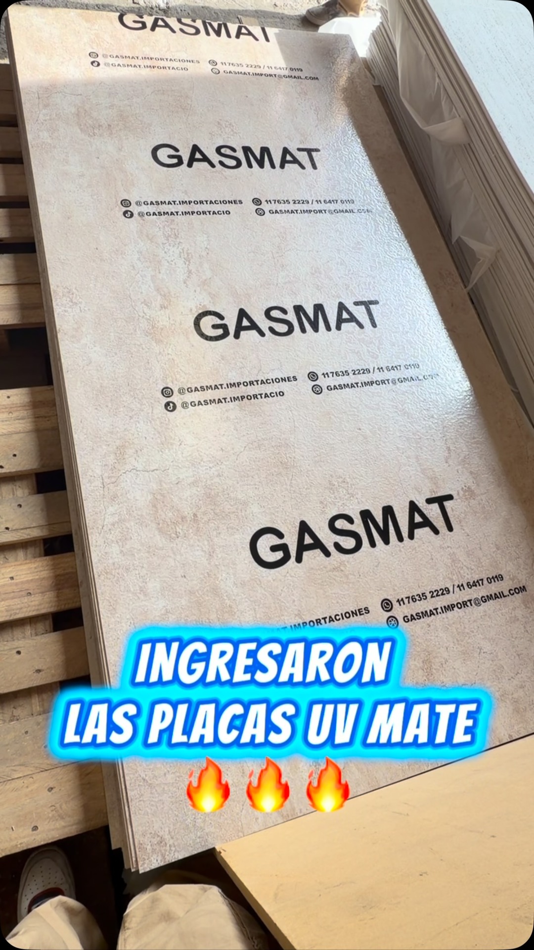 Gasmat Importaciones Facebook ad: PLACAS UV MATE