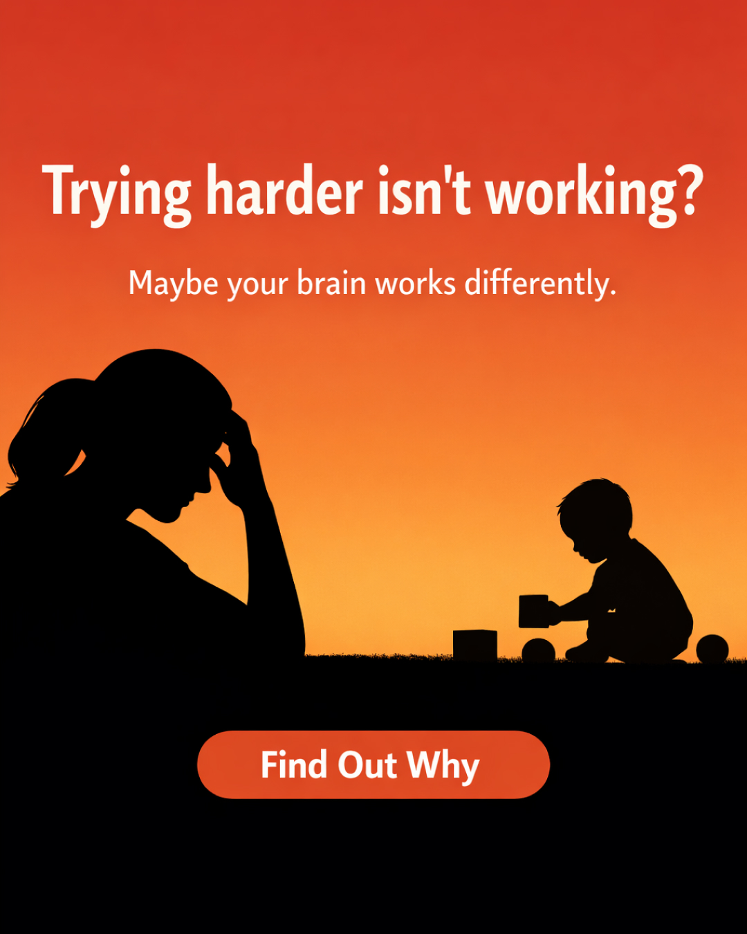 Rewire your ADHD brain Facebook ad