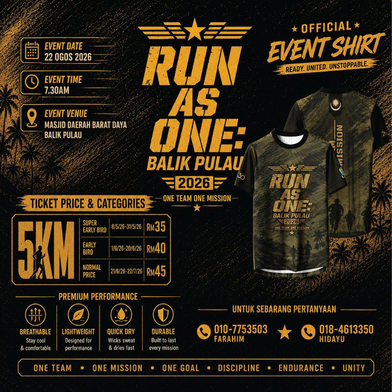 Belia 4B Negeri Pulau Pinang Facebook ad: RUN AS ONE: BALIK PULAU 2026