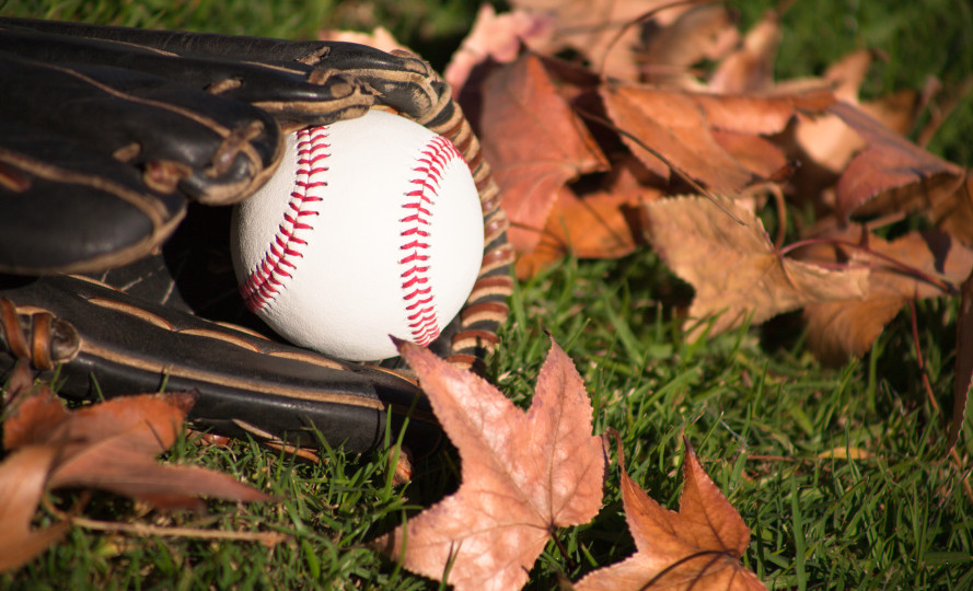 Game On Camps Facebook ad: Fall Ball - Batter Up Baseball