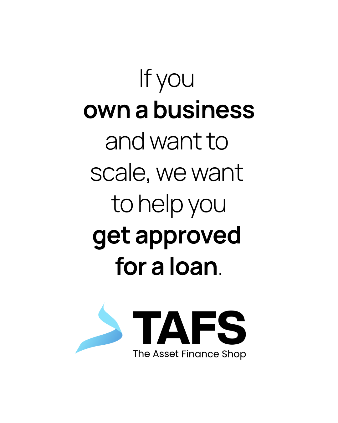 Asset Finance Shop Facebook ad