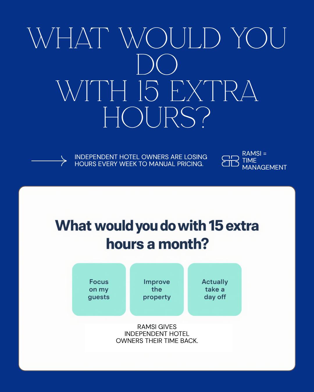 Ramsi Facebook ad: Manual pricing is quietly eating hours out of…