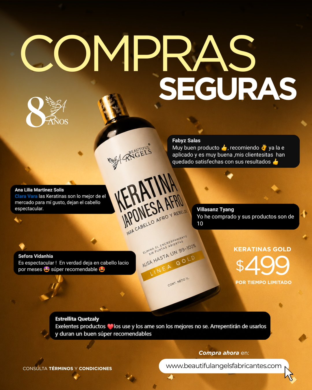 Beautiful Angels Facebook ad: Nuestros clientes ya lo comprobaron: resultados reales…