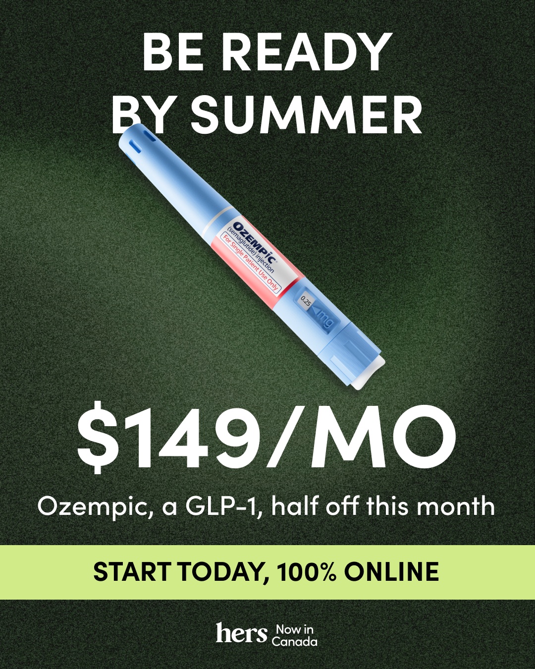 Hers Facebook ad