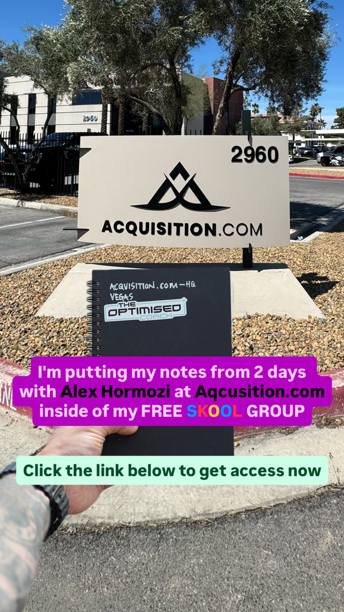 Matt Peacock - Mentor Facebook ad