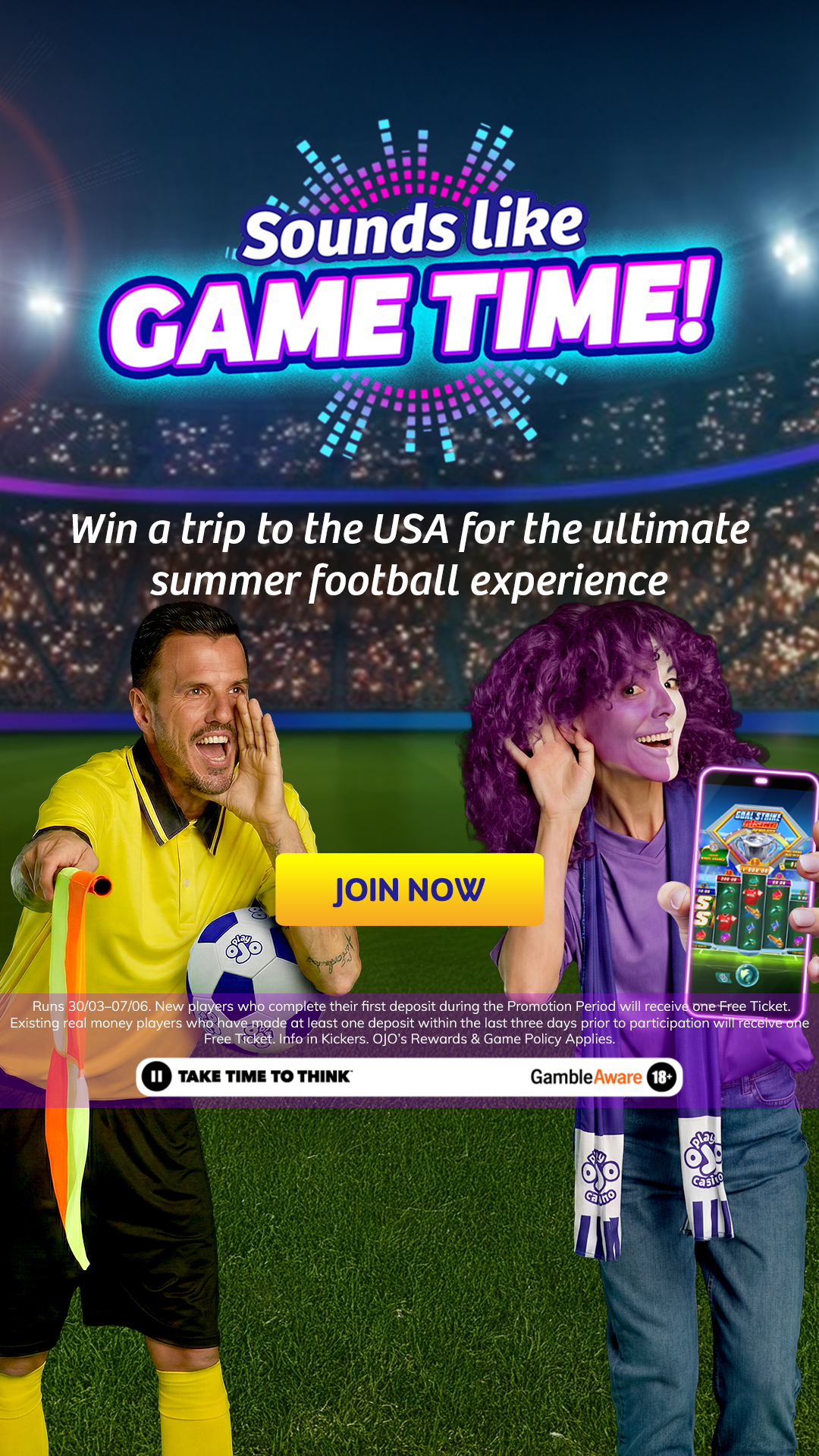 PlayOJO Facebook ad