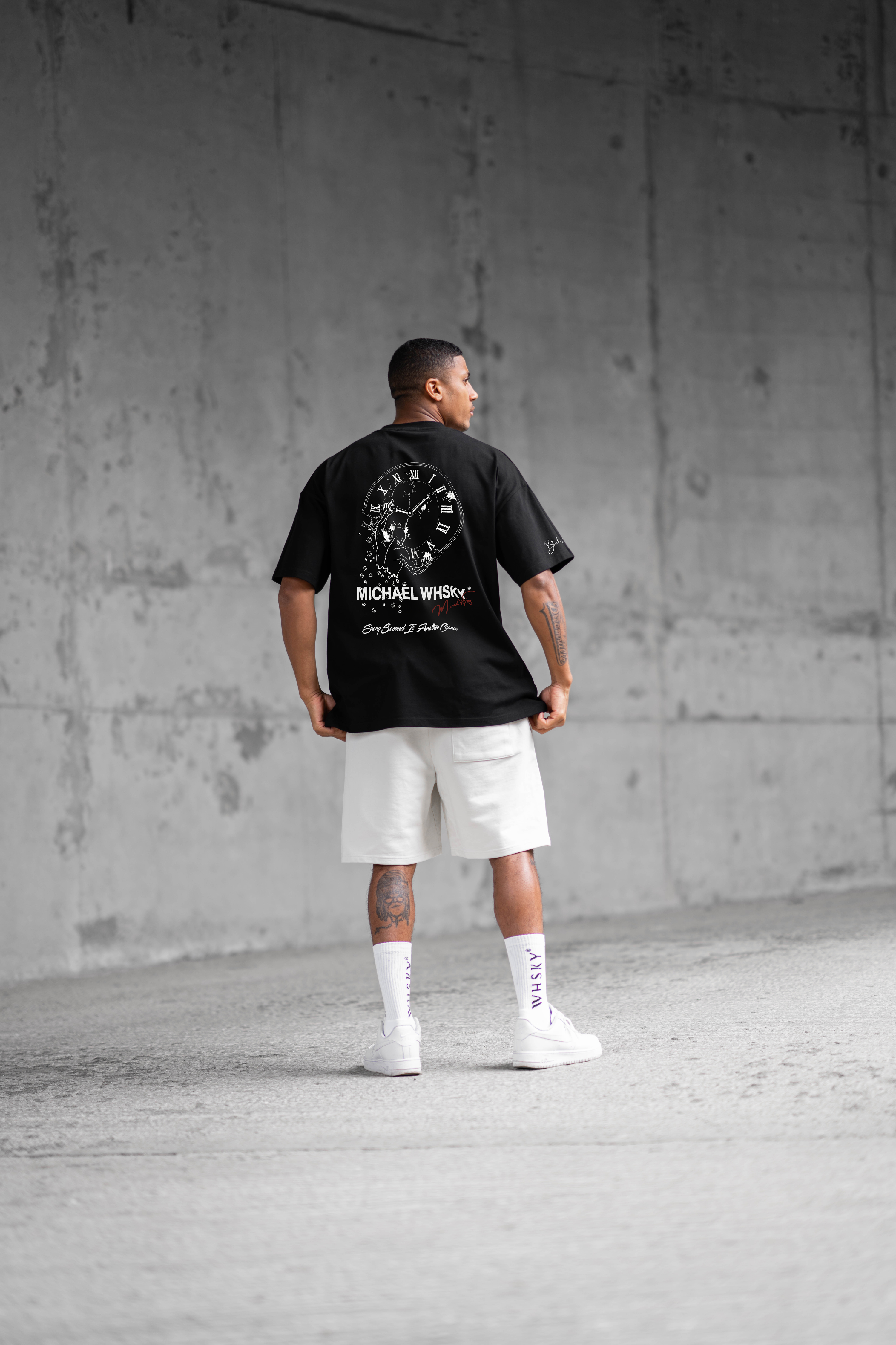Michael Whsky Facebook ad: Every Second Is Another Chance Heavyweight T-Shirt
