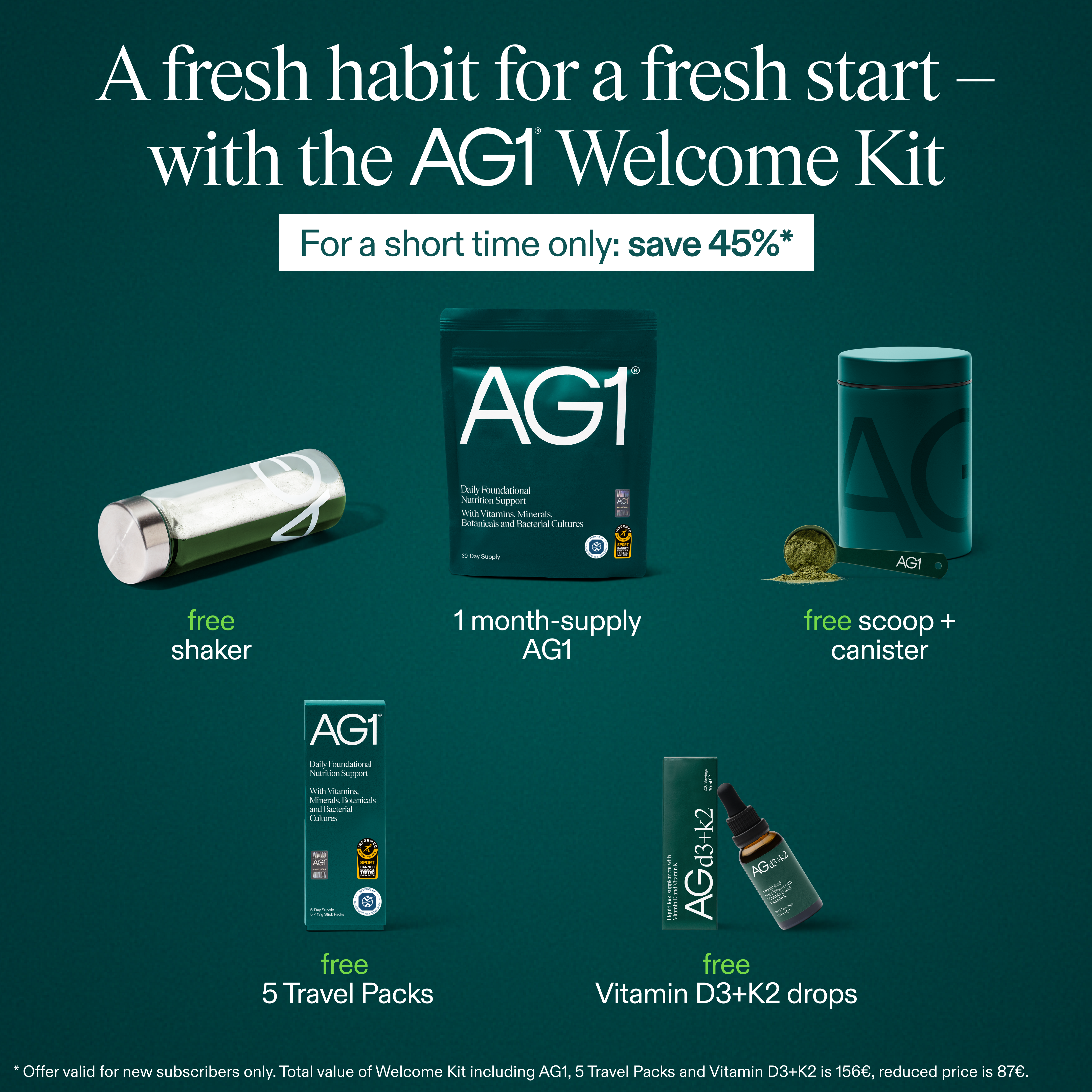 AG1 by Athletic Greens Facebook ad