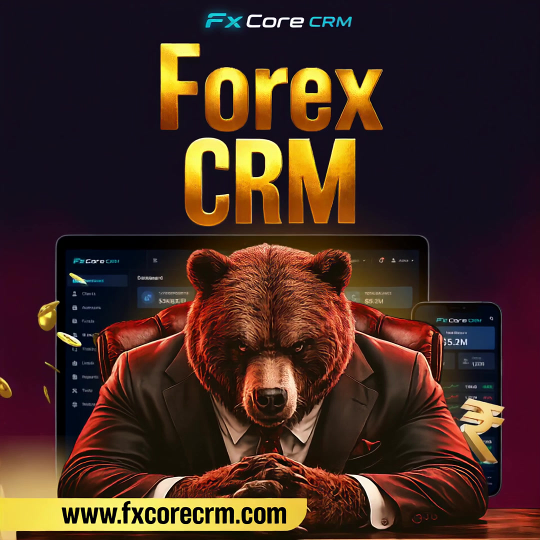 FxCore CRM Facebook ad: All-in-One Forex CRM Software