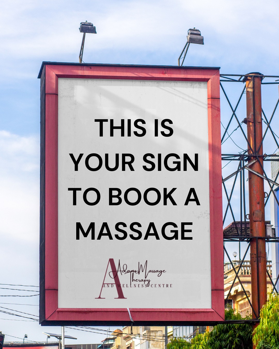 Adams Massage Therapy Wellness & Laser Medi-Spa Facebook ad from Jun 25, 2026