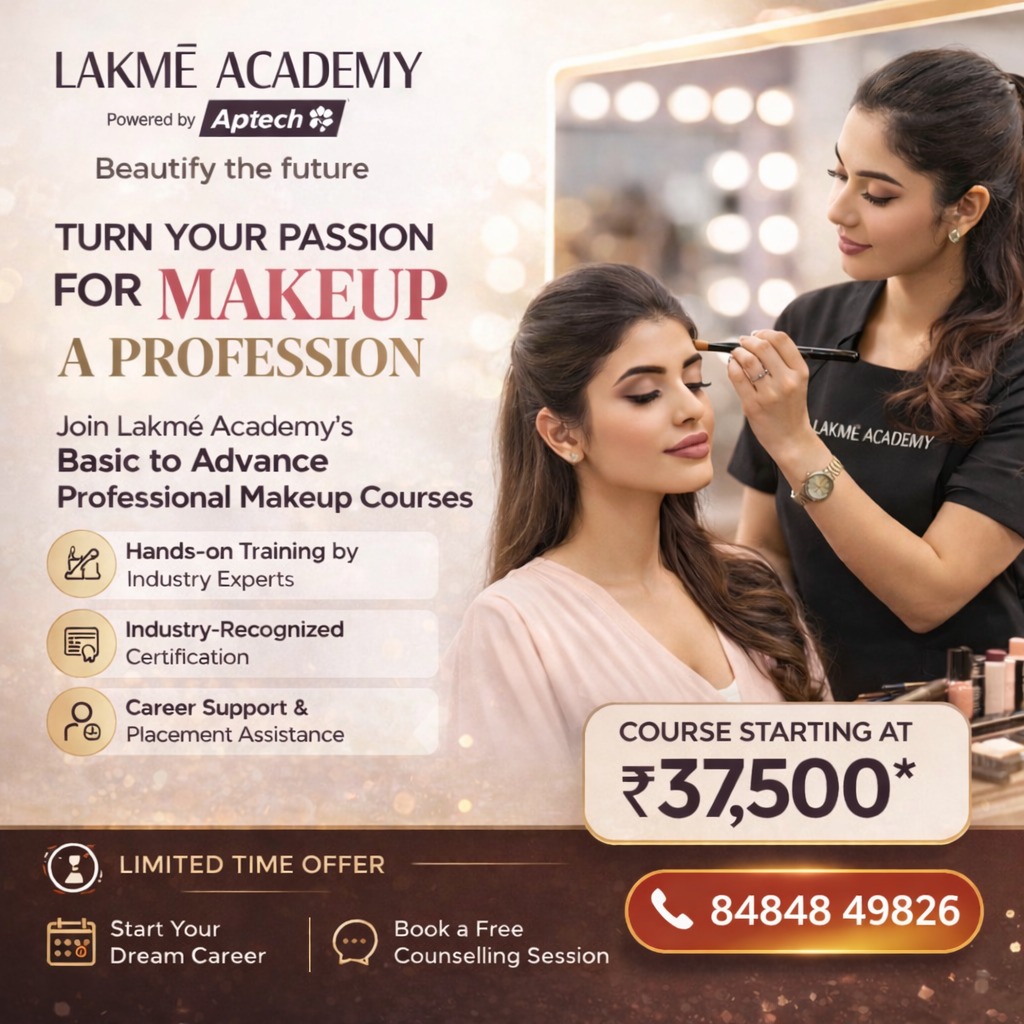 Lakme Academy Pune Kharadi Facebook ad: Build a Successful Career in Beauty & Wellness!