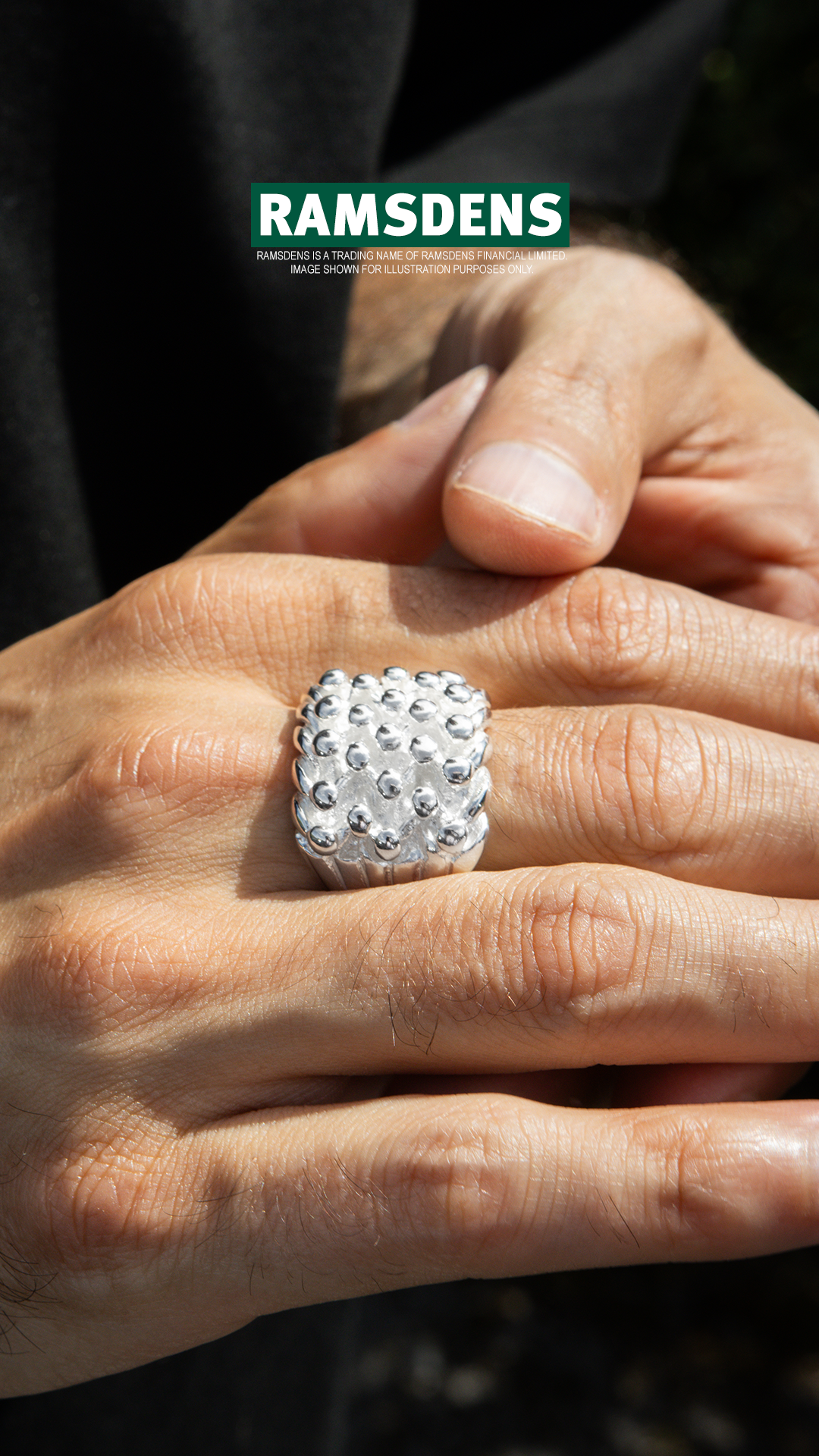 RAMSDENS Facebook ad: Shop Keeper Rings
