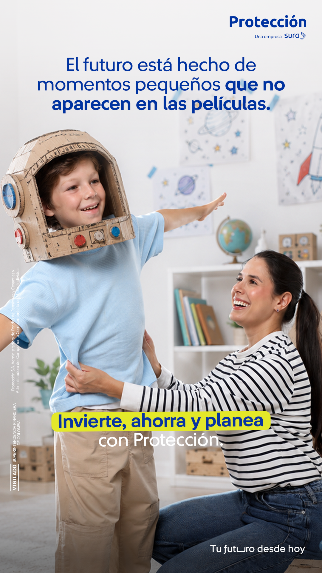 Protección S.A. Facebook ad from Aug 12, 2026