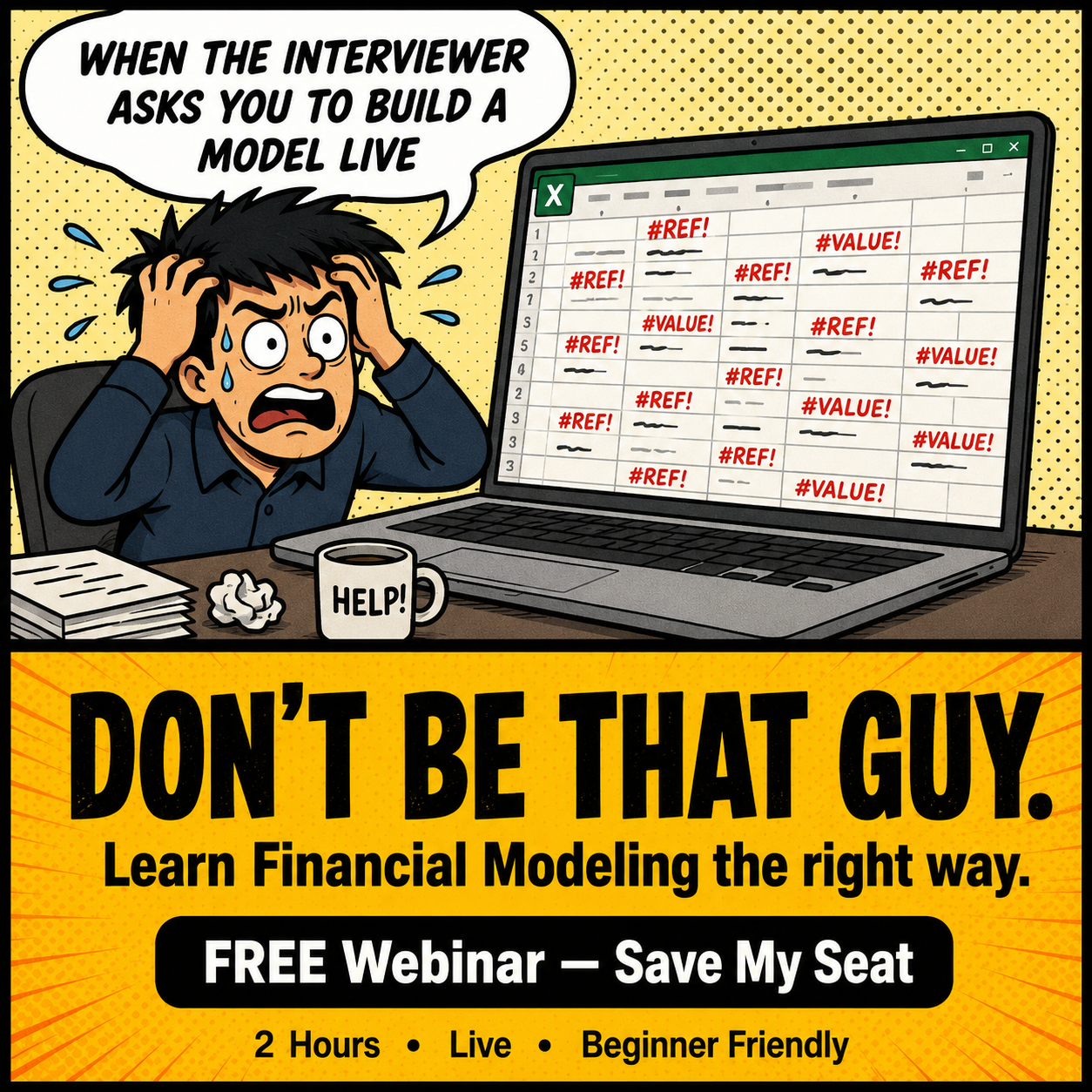 Equigenius Services Facebook ad: Don't Be That Candidate