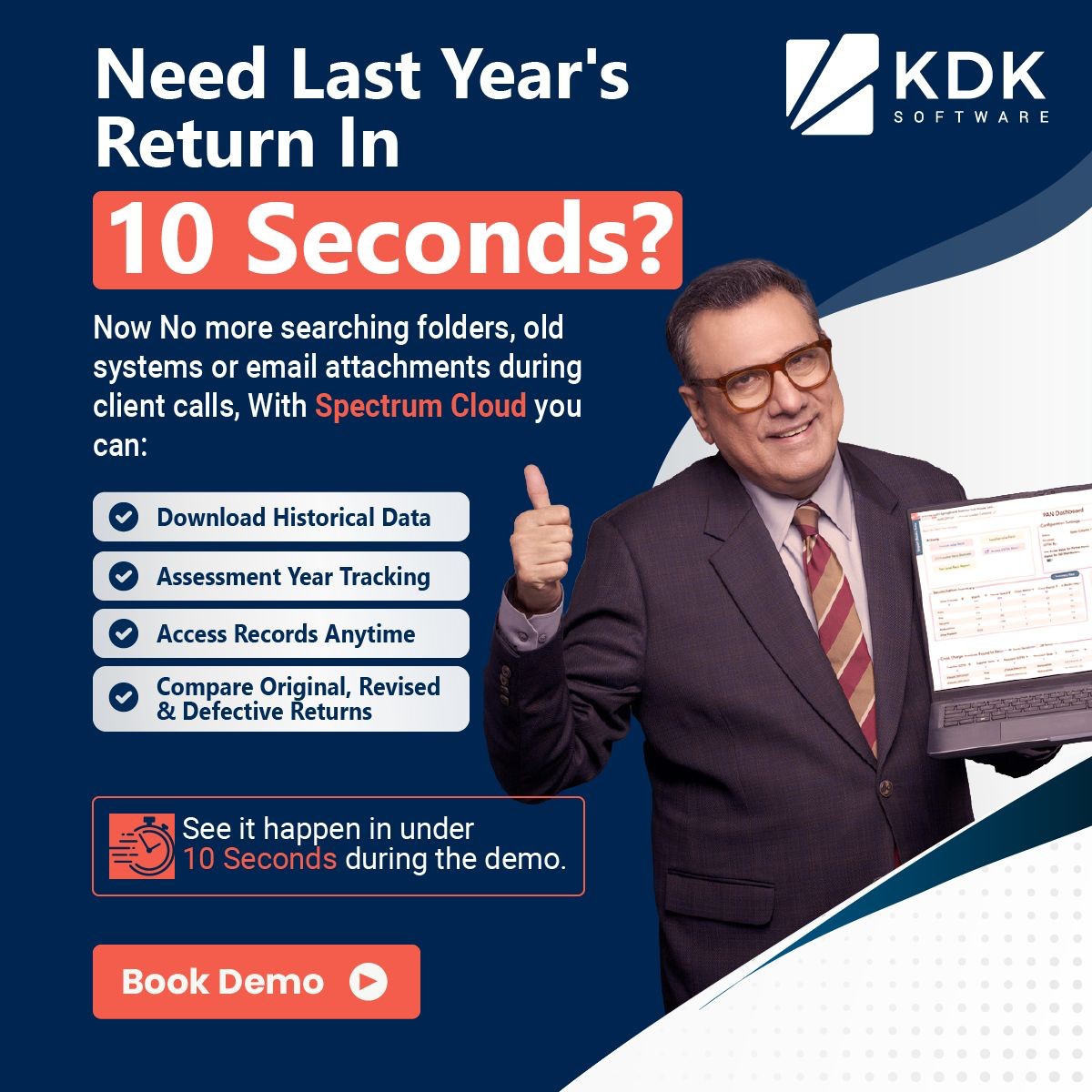 KDK Softwares Facebook ad