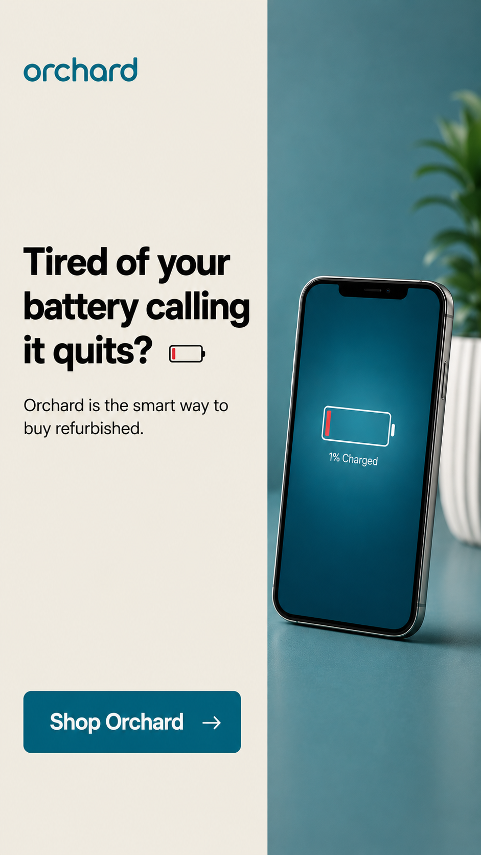 Orchard Smartphones Facebook ad