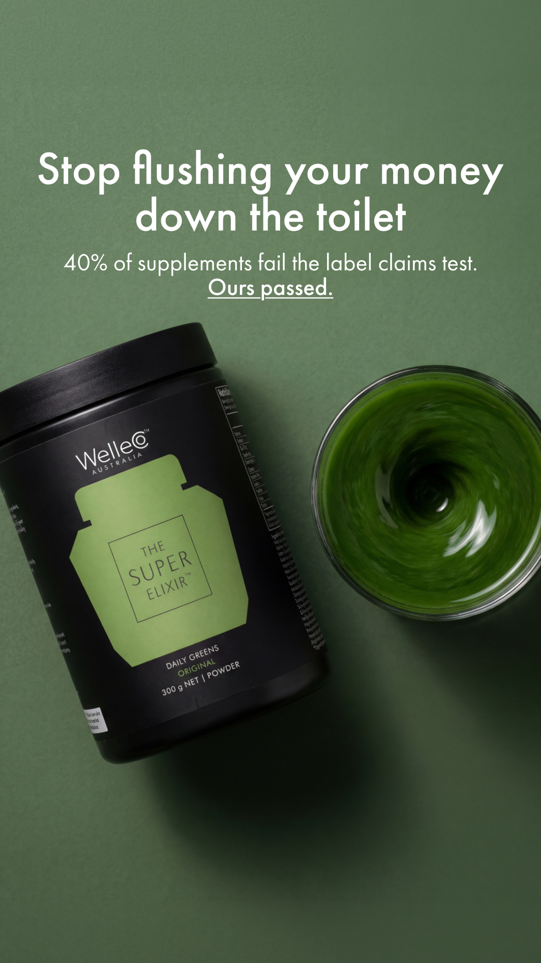 WelleCo Facebook ad