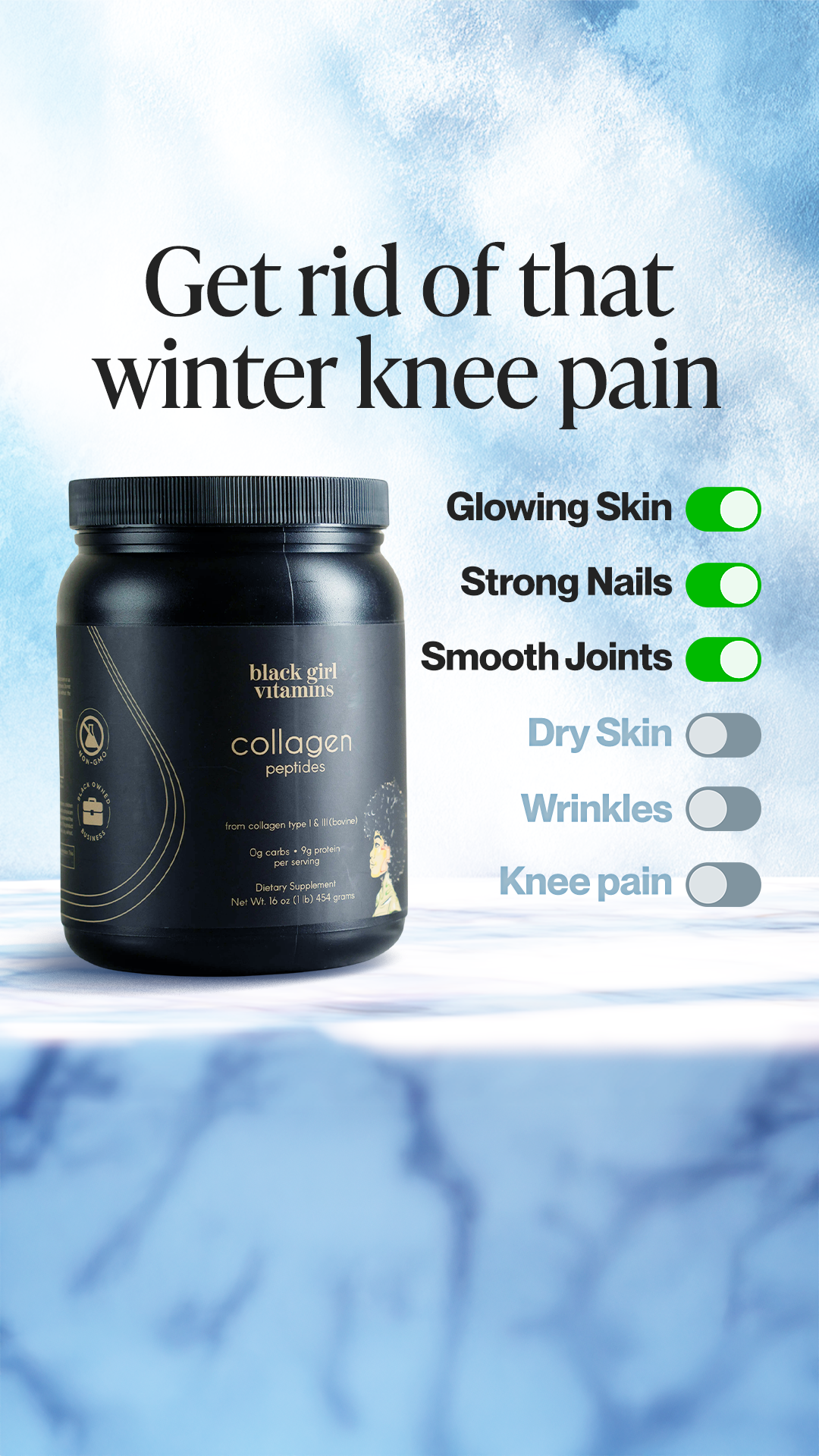 Black Girl Vitamins Facebook ad