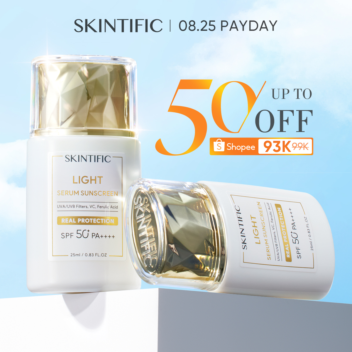 Skintific Outlet Facebook ad