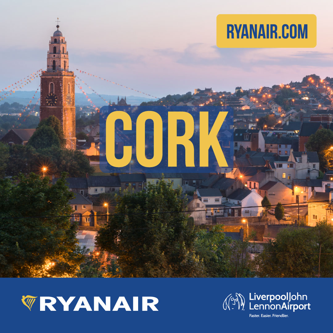 Liverpool John Lennon Airport Facebook ad