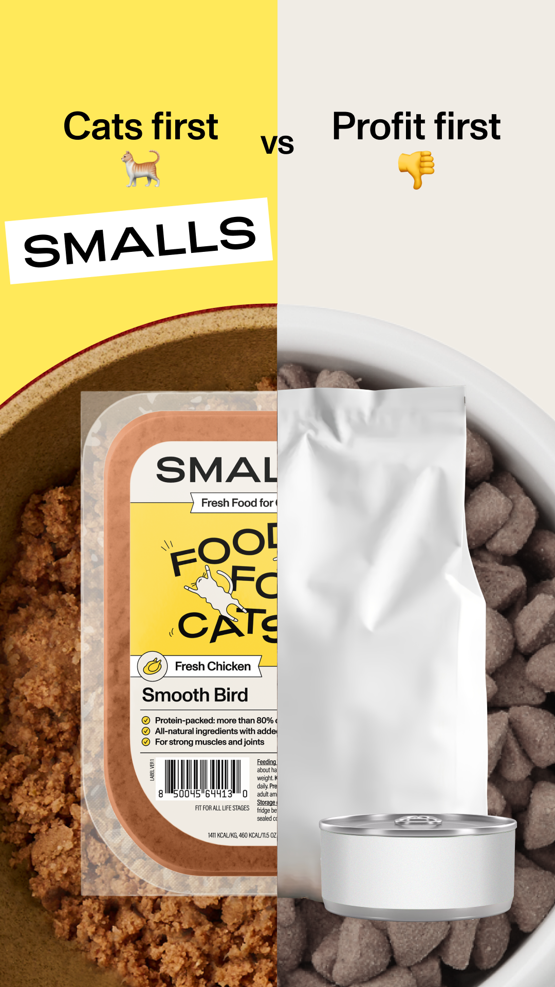 Smalls Facebook ad