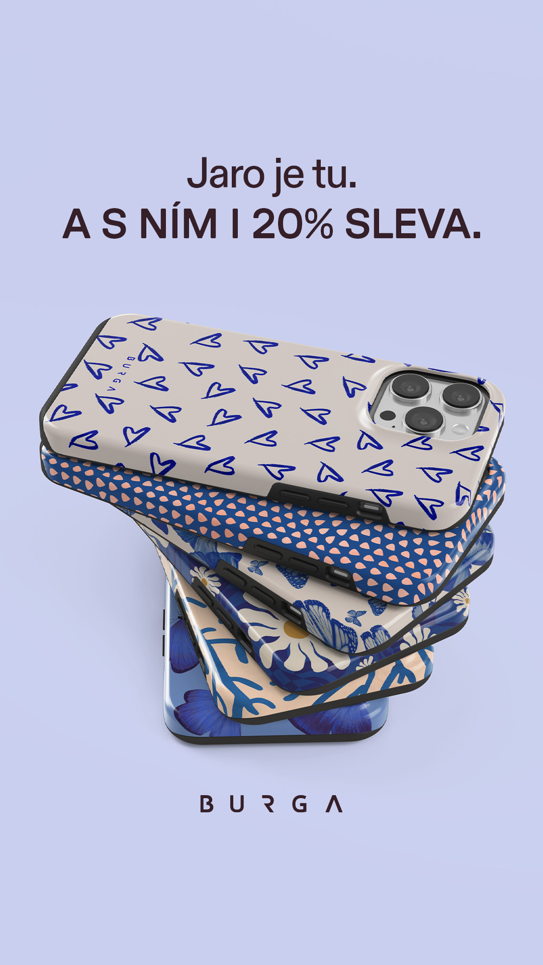 BURGA Czech Facebook ad