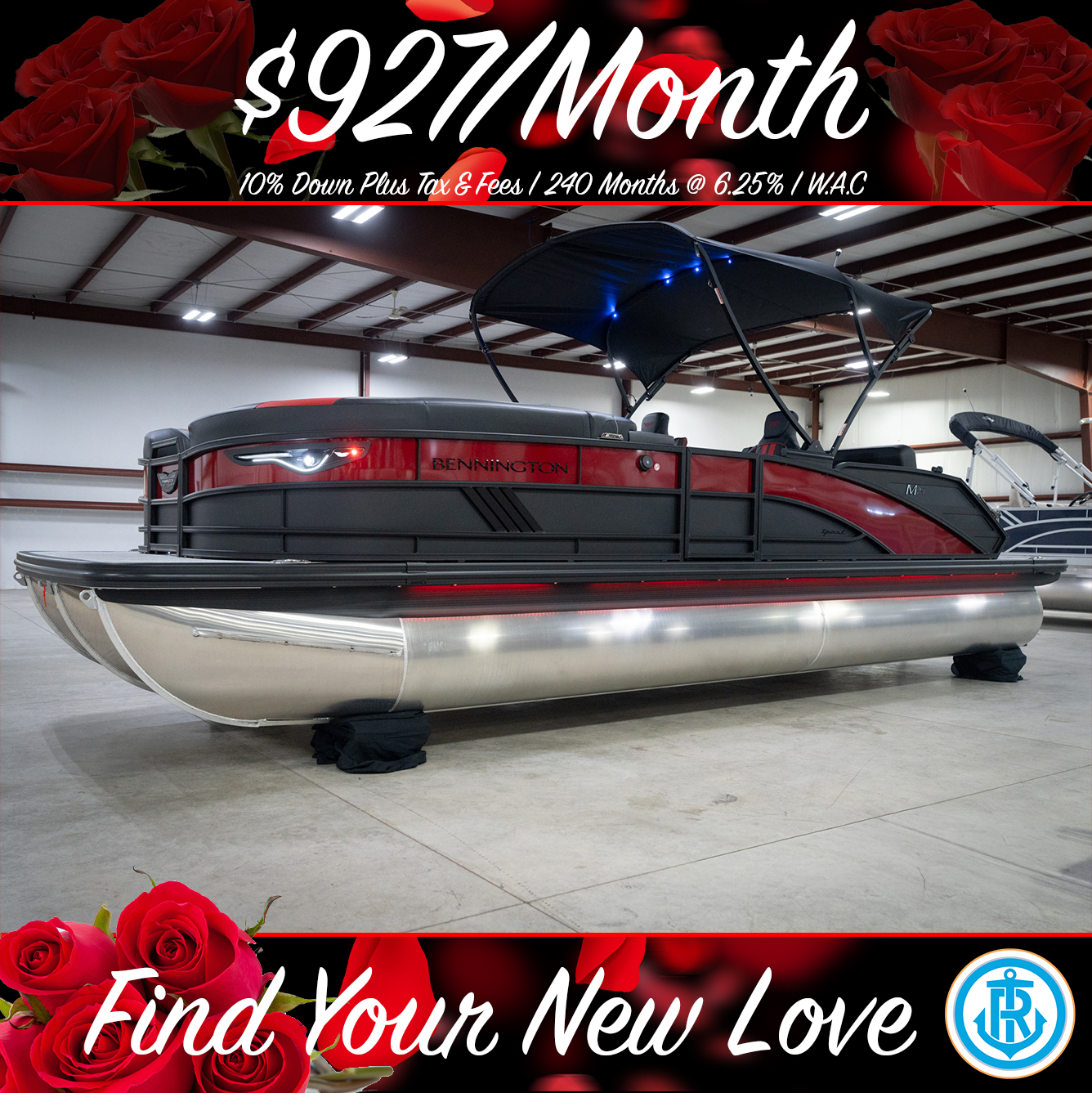 Reeder Trausch Marine Indy Facebook ad: Fall in love with something built for your…