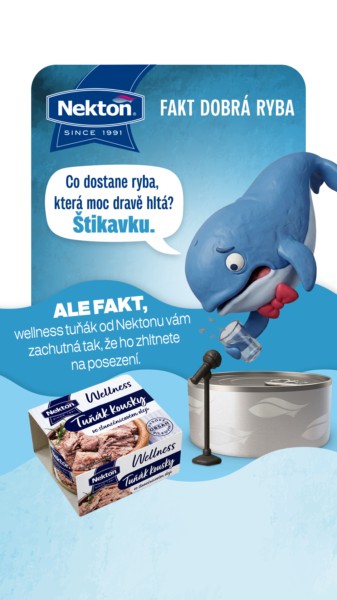 nekton.cz Facebook ad: Nehltat! Vychutnat.