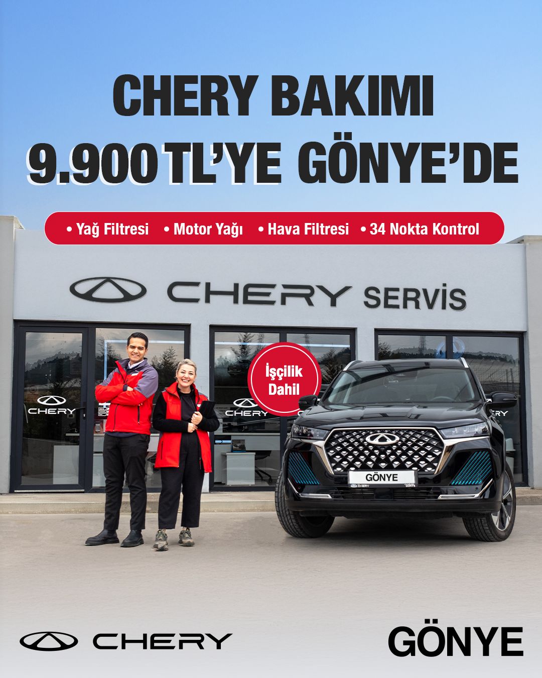 Chery Gönye Facebook ad from Mar 25, 2026