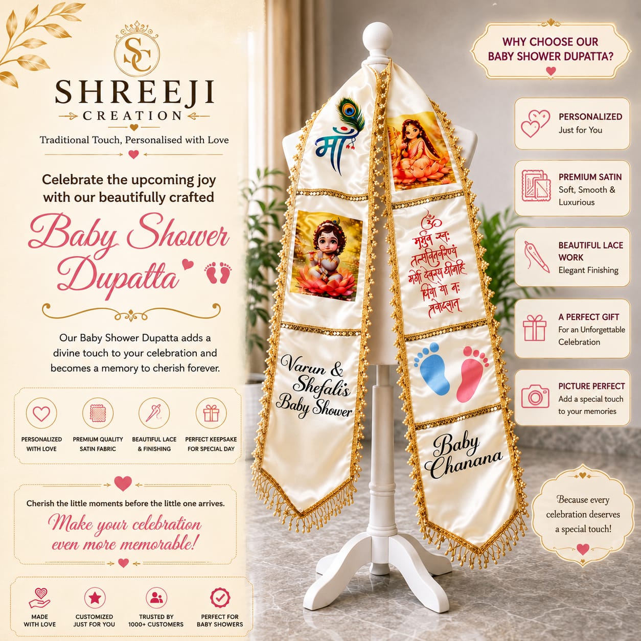 Shreeji creations Facebook ad from May 15, 2026