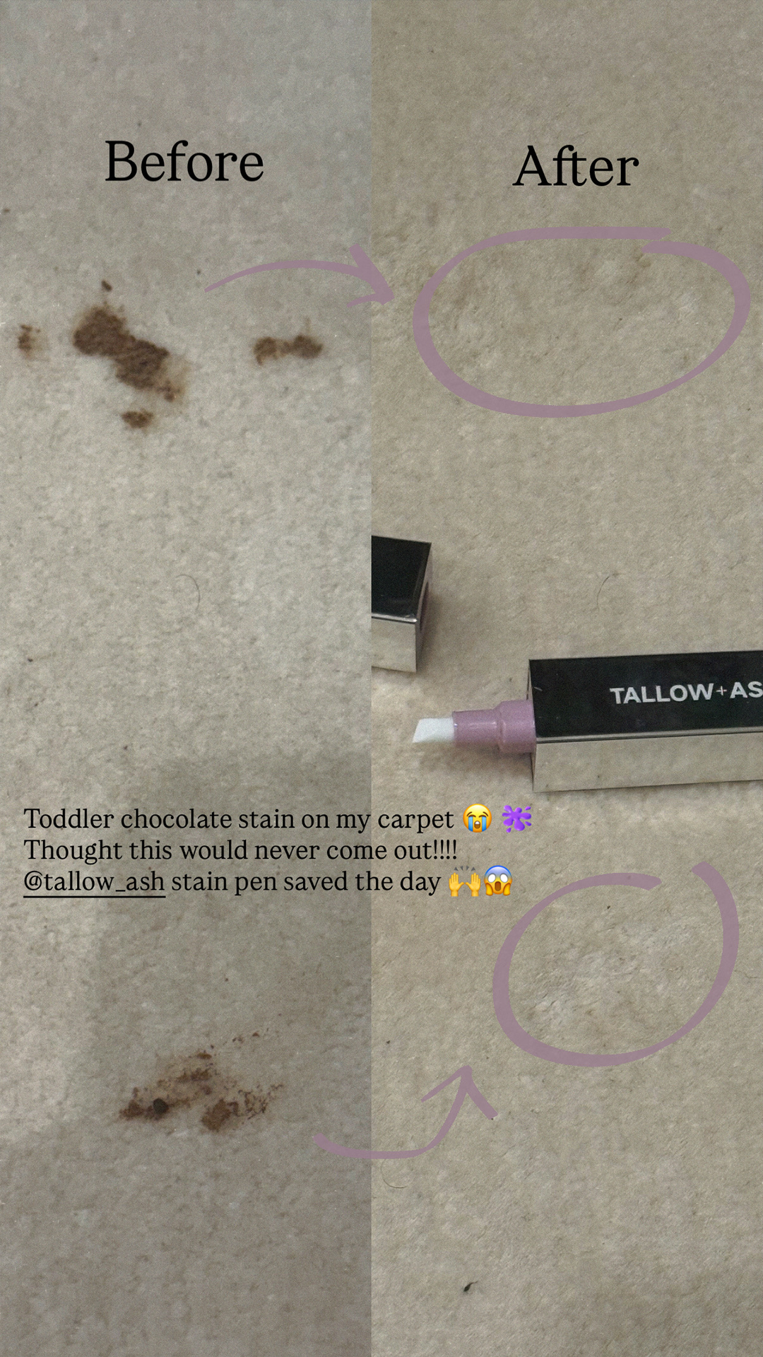 Tallow + Ash Facebook ad