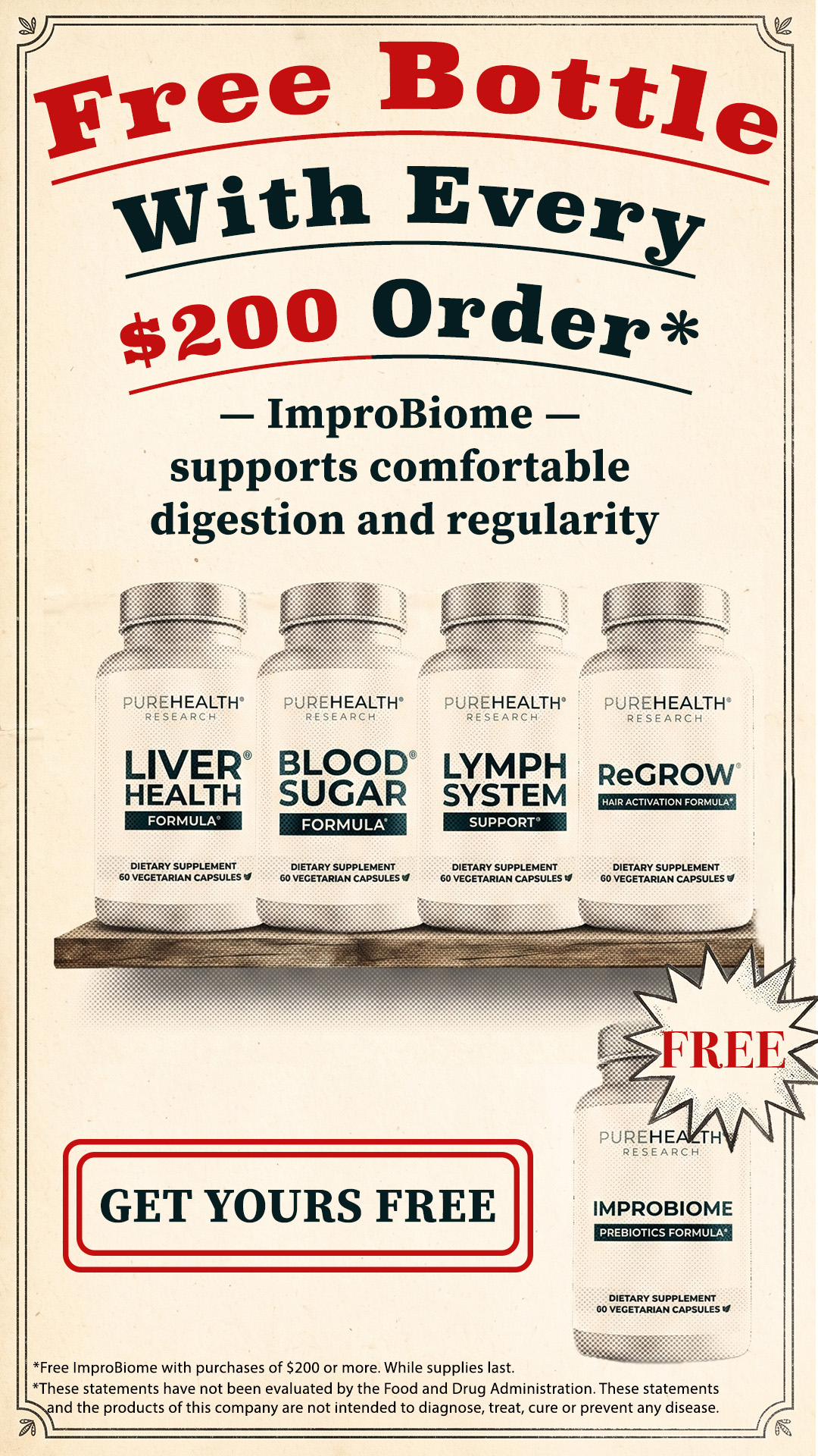 PureHealth Research Facebook ad