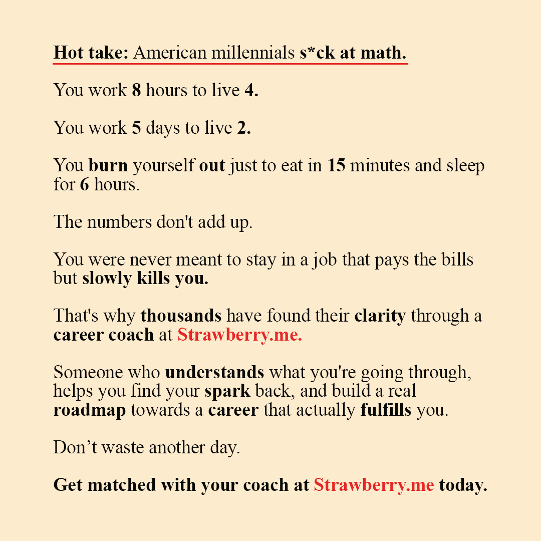 Strawberry.me Facebook ad