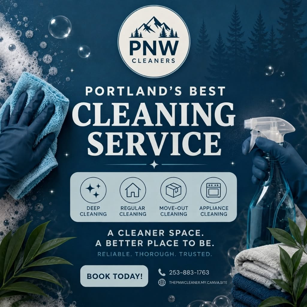 The PNW Cleaners CO Facebook ad: Get Free Quote
